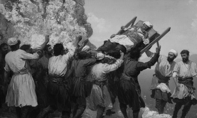 Πέταξαν τον Τούρκο στο γκρεμό και μόλις τους ρώτησαν ποιος το έκανε απάντησαν: Ούλοι εμείς εφέντη