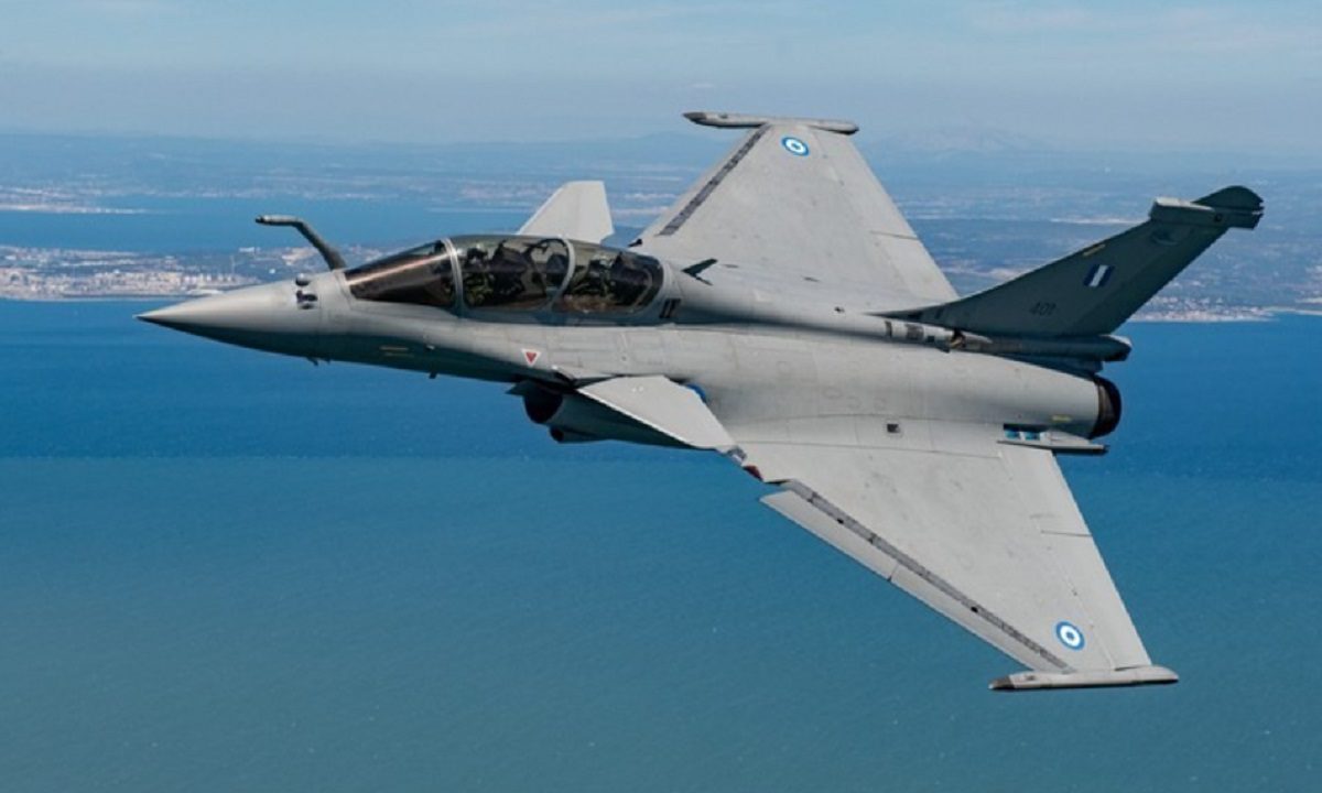 Rafale πάνω από τη Μυτιλήνη