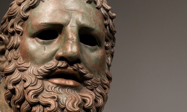 Το Αρχαίο Ελληνικό άγαλμα που είχε πρησμένα αυτιά και μάτια γεμάτα αίμα. Γιατί έγινε αυτό;