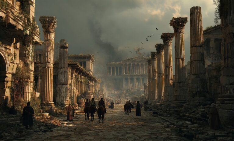 Έτσι ήταν η Αθήνα όταν κανείς δεν τη θαύμαζε πια. Μόνο τη λεηλατούσαν