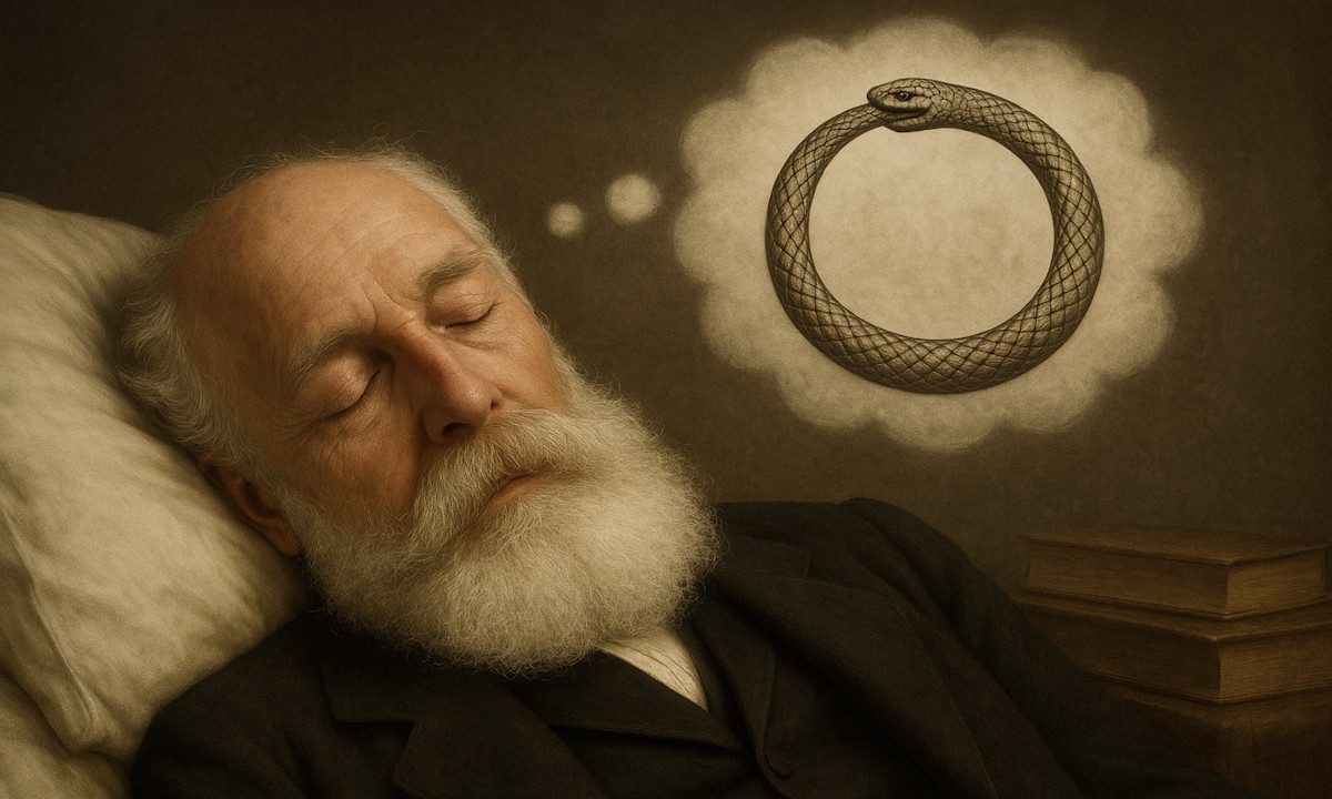 Ονειρεύτηκε ένα φίδι που έτρωγε την ουρά του. Όταν ξύπνησε, είχε αλλάξει για πάντα τη Χημεία