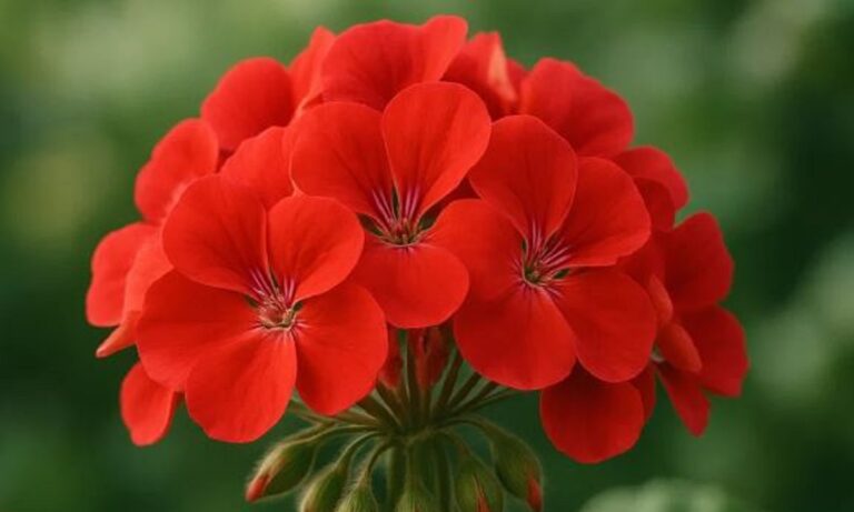 Το γεράνι είναι το φυτό και ο γερανός το πουλί