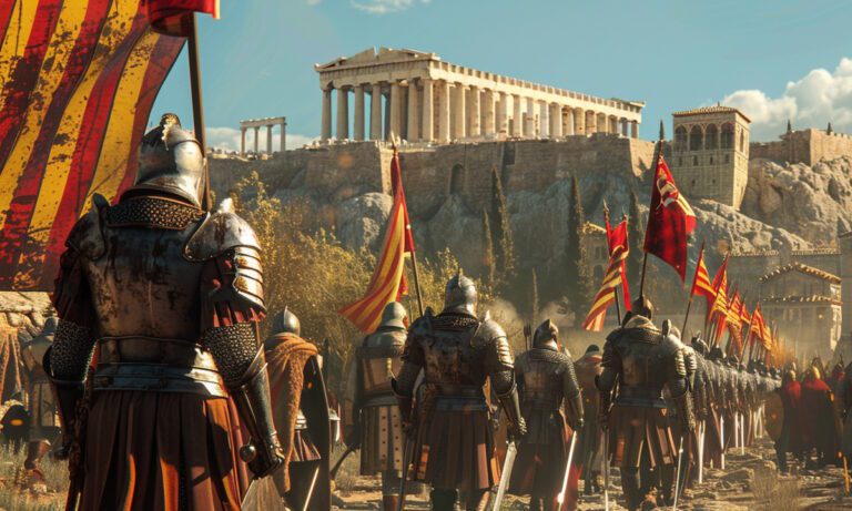 Μια ομάδα μισθοφόρων από την Καταλονία κατέλαβε την Αθήνα και έγιναν αφέντες της για 77 χρόνια