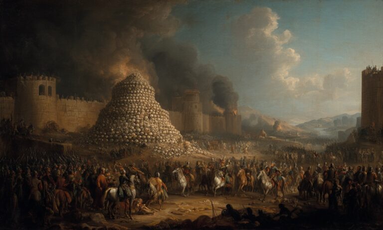 Έφτιαξε πύργο με 4.000 κεφάλια. Οι Έλληνες τον είπαν σωτήρα