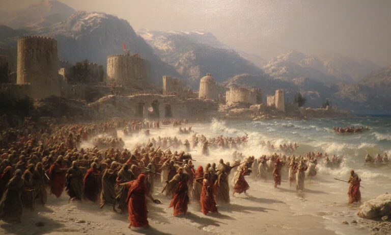 300 Μανιάτισσες με δρεπάνια σταμάτησαν ολόκληρο αιγυπτιακό στρατό