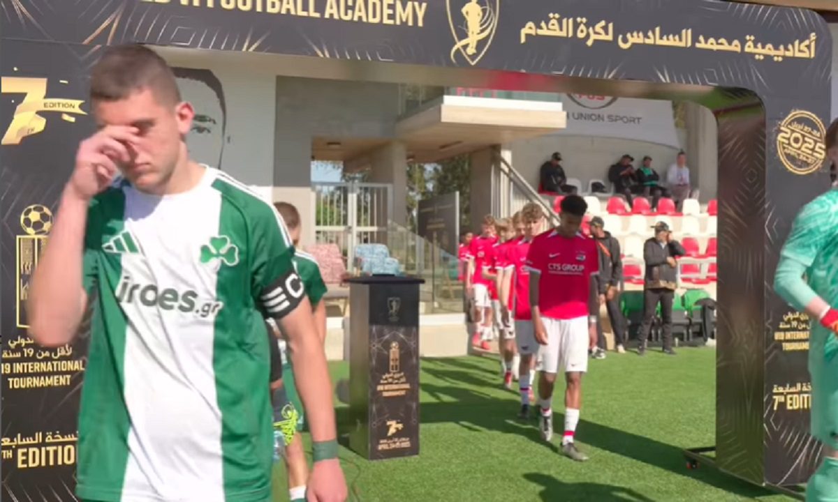 Τίμιος ο Παναθηναϊκός στο τουρνουά U19 της ακαδημίας ποδοσφαίρου Μοχάμεντ ΣΤ΄