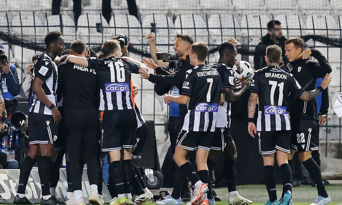 ΠΑΟΚ – ΑΕΚ 1-0: Στο αντίο του Βιεϊρίνια ο ΠΑΟΚ πήρε την 3η θέση, η ΑΕΚ 6η σερί ήττα