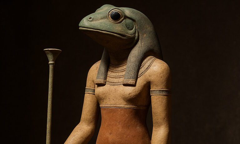 Γιατί οι Αρχαίοι Αιγύπτιοι είχαν μια Θεά με κεφάλι βατράχου;