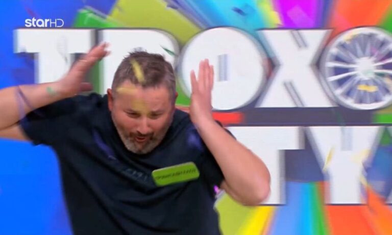 Τροχός της Τύχης : Δεν χρειάστηκε γράμμα – Πήρε το αυτοκίνητο – Τρελάθηκε ο Πολυχρονίδης!