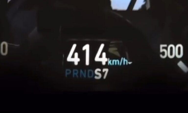 414 χλμ/ώρα στην Εθνική Οδό και όμως ήταν απόλυτα νόμιμος