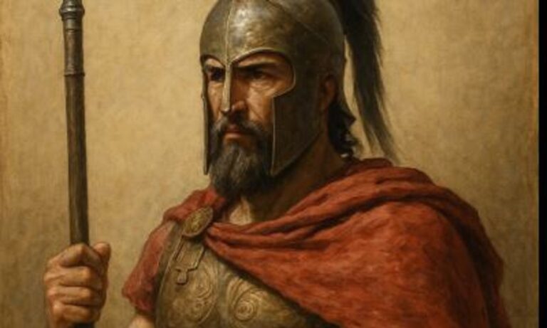 Ο Έλληνας πολεμιστής που τρομοκρατούσε τους εχθρούς του ήταν 2 μέτρα, ο πιο δυνατός μετά τον Αχιλλέα και δύο άνδρες κουβαλούσαν τα όπλα του