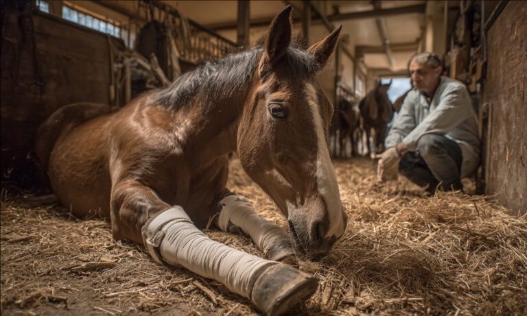 Τι γίνεται αν ένα άλογο σπάσει το πόδι του;