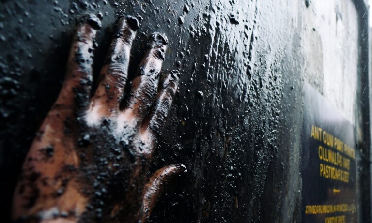 Κατασκεύασαν αντιολισθητική βαφή που δεν στεγνώνει ποτέ. Αν προσπαθήσεις να σκαρφαλώσεις, κολλάει πάνω σου και δεν φεύγει με τίποτα