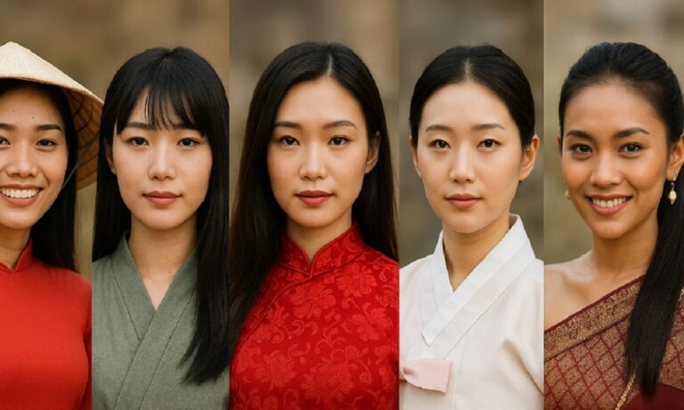 Ποιες είναι οι διαφορές ανάμεσα στις Κινέζες, τις Ιαπωνέζες, τις Κορετάτισσες, τις Βιετναμέζες και τις Ταϊλανδές;