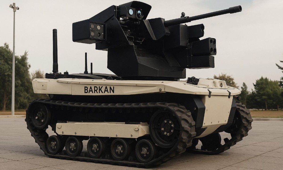 Το ρομπότ μάχης της Τουρκίας Barkan UGV – Η Άγκυρα επενδύει σε νέα απειλή για τα πεδία μάχης