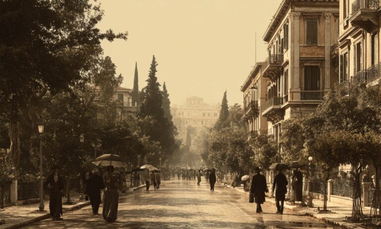 Ο πασίγνωστος κεντρικός δρόμος της Αθήνας που παλιά λεγόταν ο δρόμος με τις πιπεριές