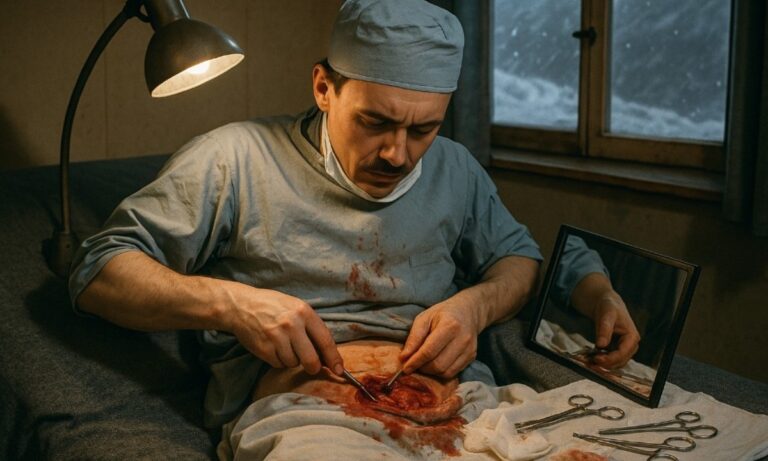 Έκανε εγχείρηση στον εαυτό του! Επέζησε;