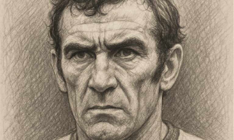 Έπαιζε αμυντικός, μα θα μπορούσες να τον περάσεις για ανθρακωρύχο ή ναύτη από πολεμικό