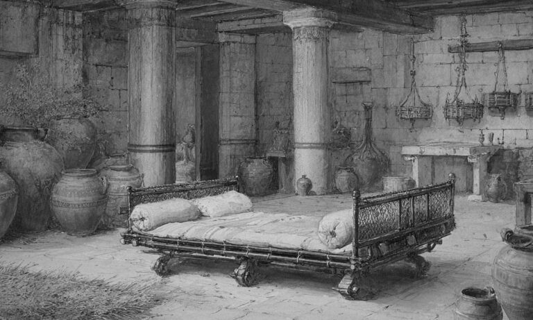 Πώς ήταν τα κρεβάτια των αρχαίων Ελλήνων; Είχαν στρώματα όπως έχουμε εμείς σήμερα;