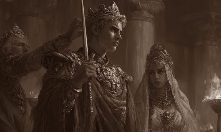 Ο διάδοχος που δεν πρόλαβε να γίνει βασιλιάς. Είχε νικήσει τους Πέρσες αλλά η μοίρα του γράφτηκε αλλιώς