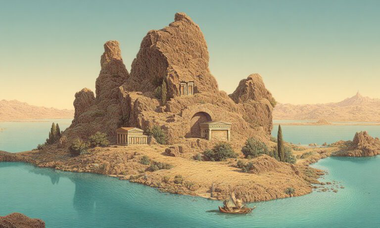 Το μικρό νησί που κάποτε ήταν ενωμένο με την Κρήτη και βρέθηκαν τάφοι σαν σπίτια και κοσμήματα που μοιάζουν εξωγήινα