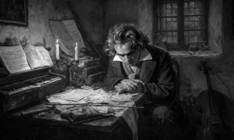 Έγραφε ενώ έβηχε αίμα. Δεν άκουγε τίποτα. Κι όμως, έγραψε το πιο παράτολμο φινάλε στην ιστορία της μουσικής