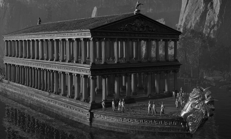 Στη λίμνη ενός ηφαιστείου κοντά στη Ρώμη, βρήκαν ναό της Άρτεμης που επέπλεε σαν πλοίο