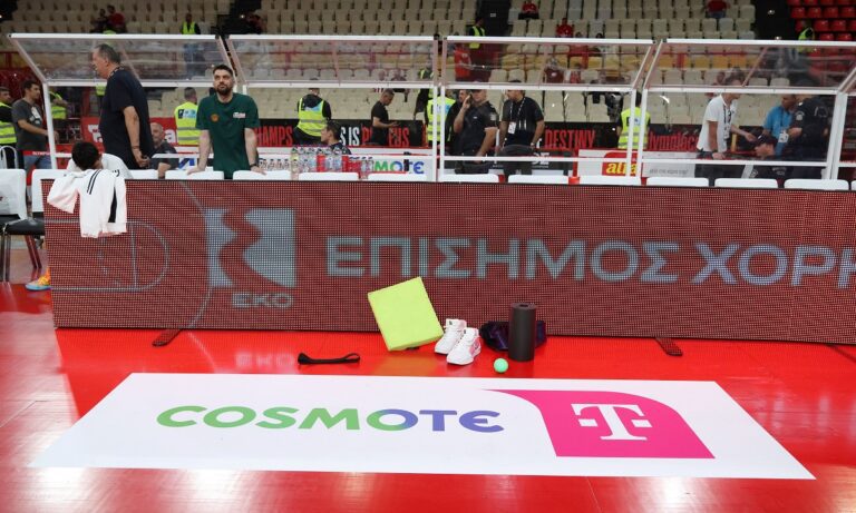 Ολυμπιακός – Παναθηναϊκός: Θωρακίστηκε ο πάγκος – Το ντέρμπι πίσω από πλέξιγκλας