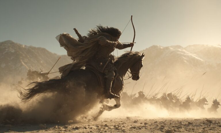 Έτρεχαν με το άλογο και σημάδευαν πίσω τους με τόξο. Δεν έβλεπες τίποτα, μόνο το βέλος που σε σκότωνε