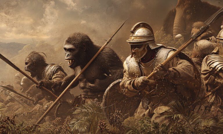 Το πρώτο όπλο που έφτιαξε ο άνθρωπος, το έφτιαχνε κι ο πίθηκος και ακόμα σκοτώνει.