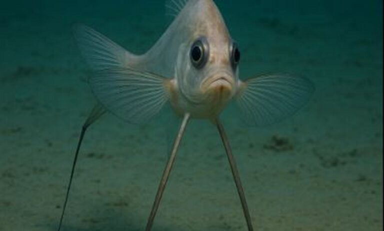 Απίστευτο, υπάρχει ψάρι που έχει… τρία πόδια