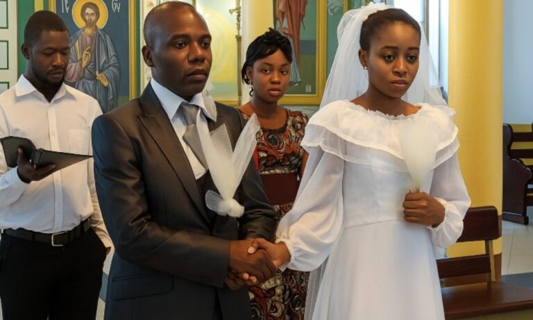 Ο γάμος που… απαγορεύεται να χαμογελάσεις! Το έθιμο από το Κονγκό που προκαλεί απορία