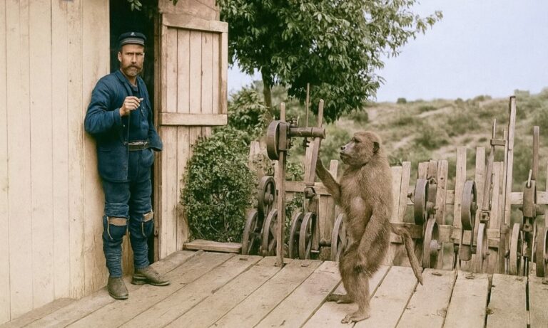 Ο μπαμπουίνος που δούλευε στον σιδηρόδρομο και δεν έκανε ποτέ λάθος!