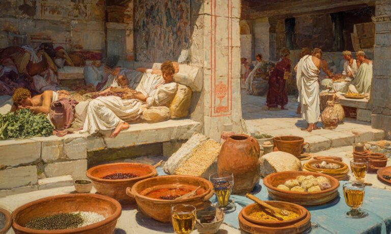 Τι έτρωγαν οι αρχαίοι Ρωμαίοι για πρωινό, μεσημεριανό και βραδινό
