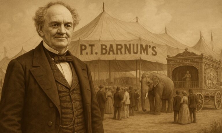 Ατζέντα: Σαν σήμερα το 1835: Ο P.T. Barnum ξεκινά το ταξίδι προς το “Μεγαλύτερο Σόου του Κόσμου”