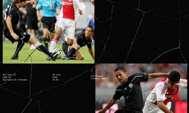 ΠΑΟΚ – Άγιαξ Live Streaming 16/7