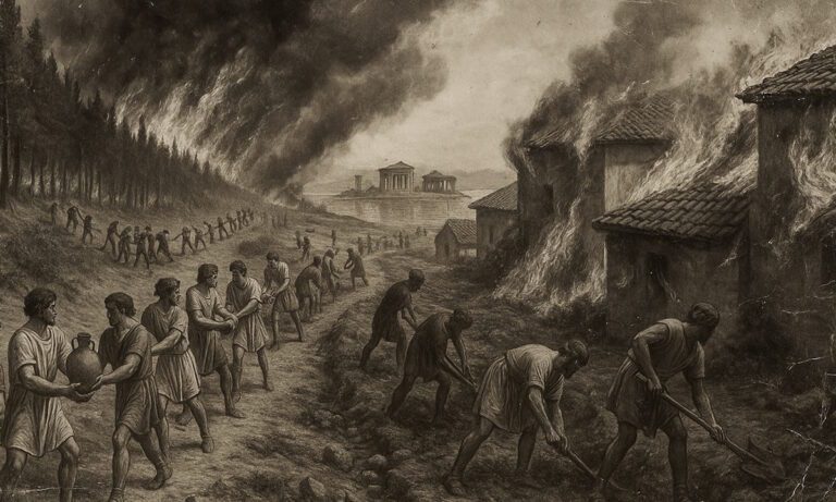 Τι έκαναν στις πυρκαγιές οι Αρχαίοι Έλληνες;