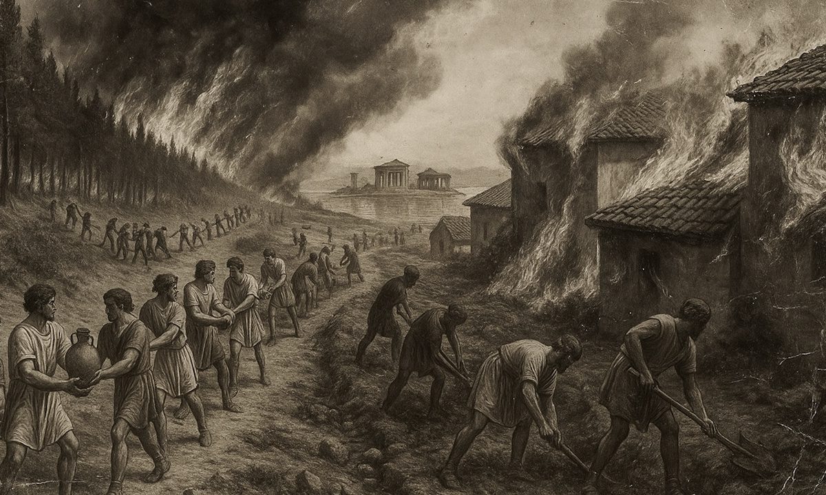 Τι έκαναν στις πυρκαγιές οι Αρχαίοι Έλληνες;