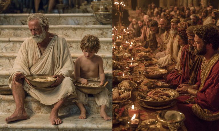 Οι φτωχοί αρχαίοι Έλληνες έτρωγαν φακές και σύκα, οι πλούσιοι αρχαίοι Έλληνες καραβίδες και χταπόδι