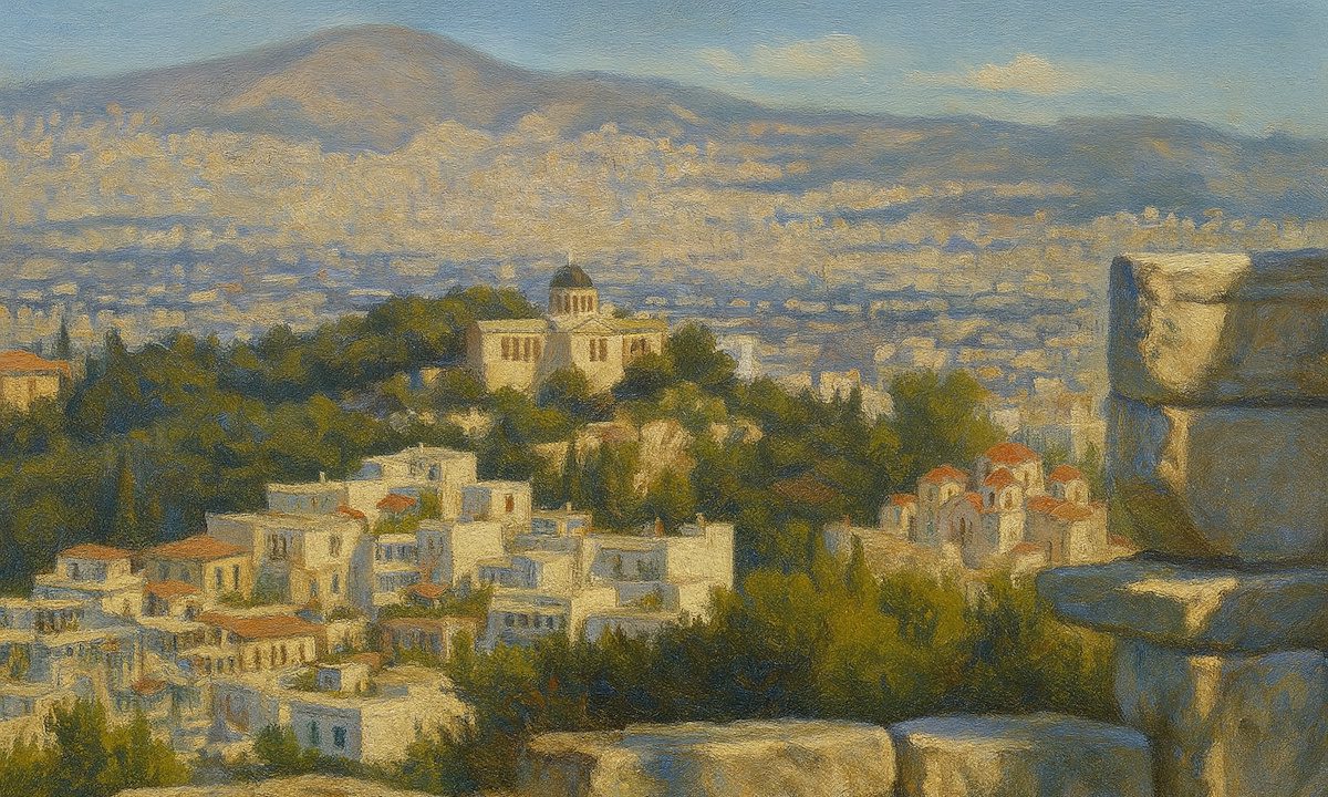 Ο λόφος της Αθήνας με τις τρεις κακές αδελφές που έφερναν την Πανώλη, τη Χολέρα και την Ευλογιά