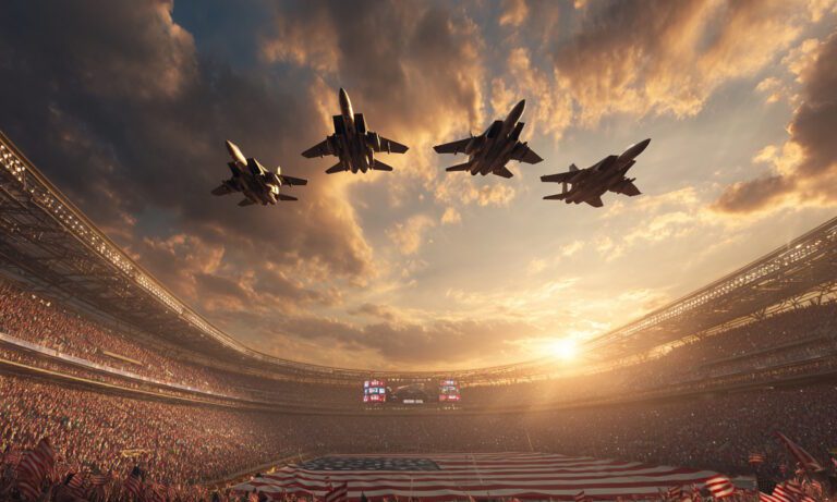 Γιατί τα στρατιωτικά μαχητικά πετούν πάνω από τα γήπεδα πριν τον αγώνα και δεν κοστίζουν ούτε ένα δολάριο παραπάνω