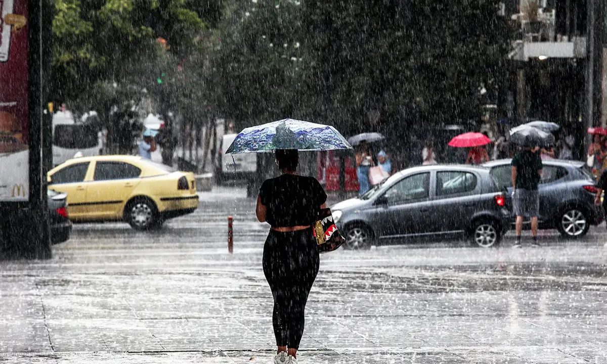 Έκτακτο δελτίο καιρού από την ΕΜΥ – Ισχυρές καταιγίδες και χαλαζοπτώσεις από Πέμπτη!