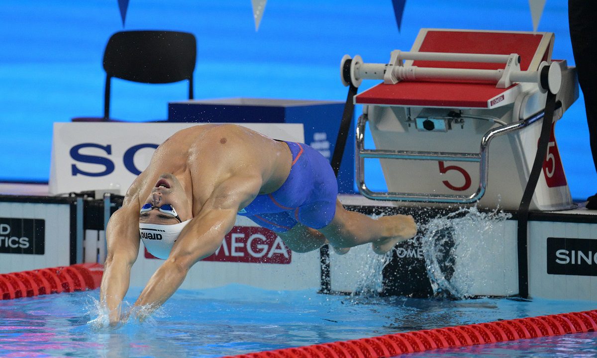 Στην 8η θέση ο Χρήστου στον τελικό των 100μ. ύπτιο στο Παγκόσμιο Πρωτάθλημα