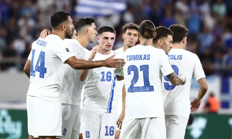 Ελλάδα – Λευκορωσία 4-0 (ημίχρονο): Διαστημική Εθνική, τέσσερα γκολ και… 20 τελικές!