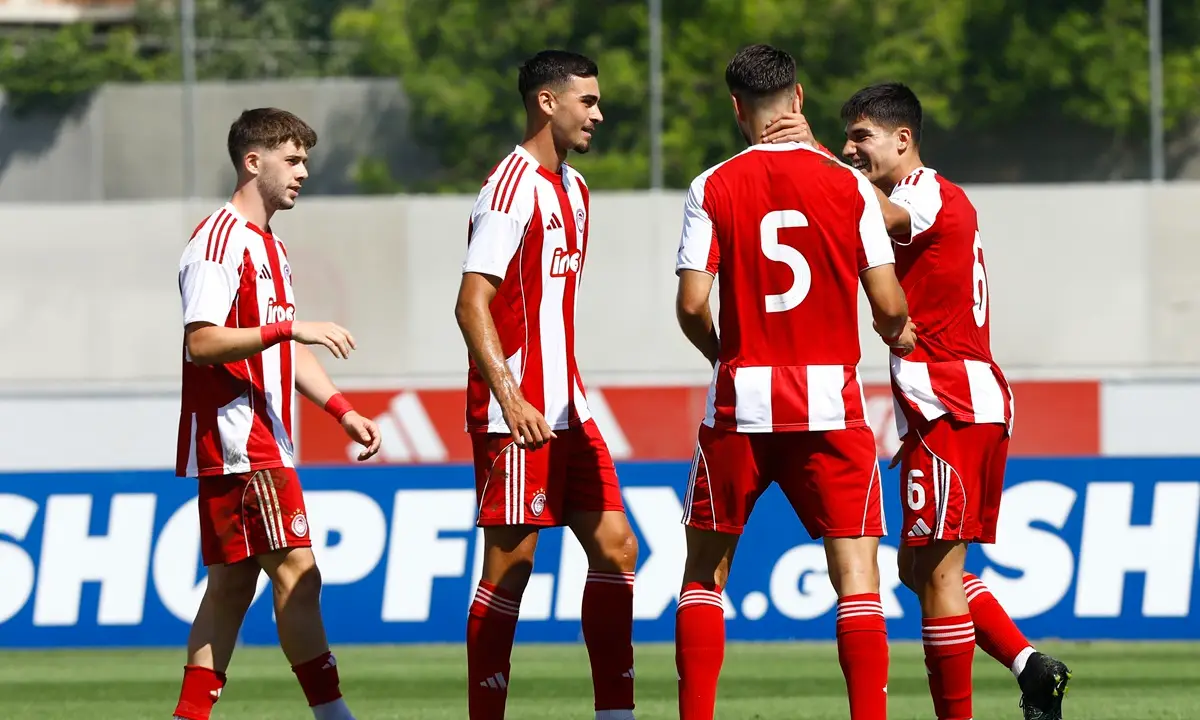 Ολυμπιακός – Πάφος: Καταιγιστικοί με 4-0 οι «ερυθρόλευκοι» στην πρεμιέρα του Youth League!