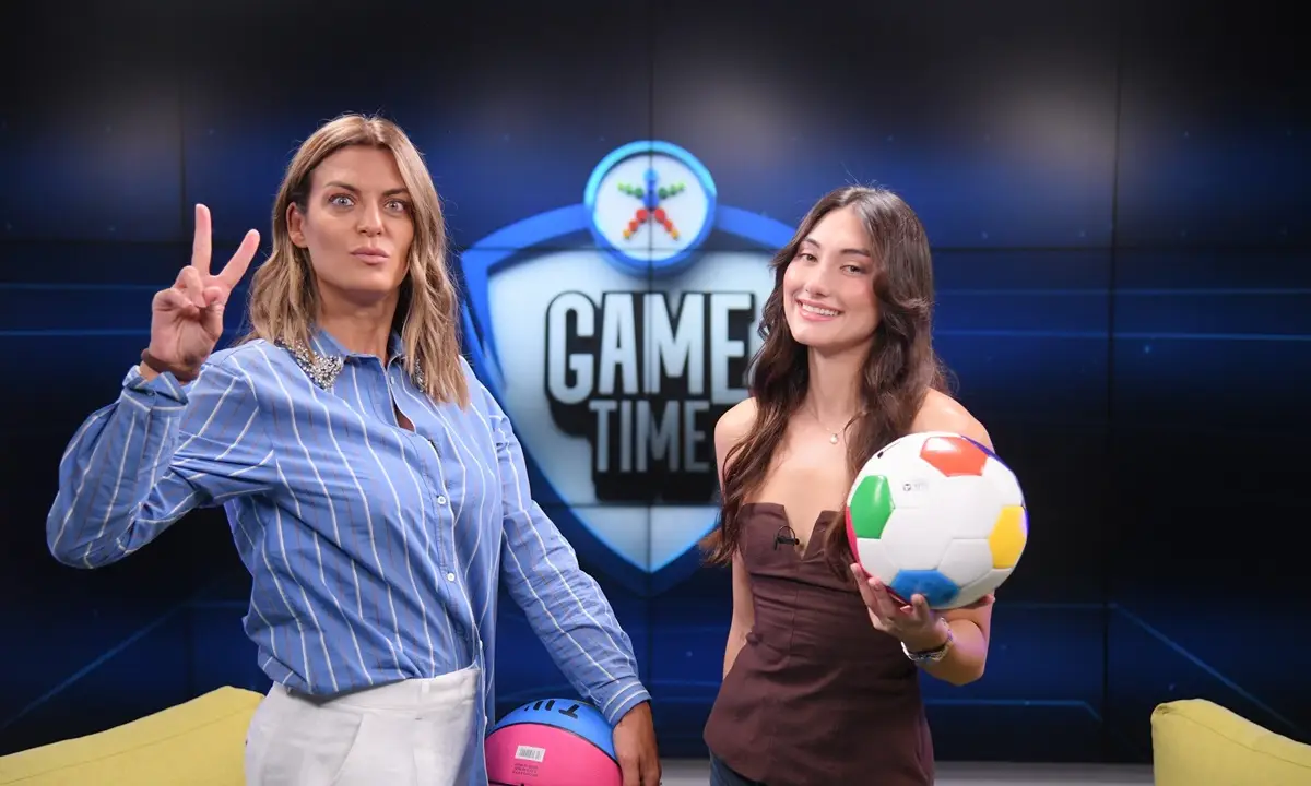 Η Ευαγγελία Πλατανιώτη στο ΟΠΑΠ Game Time: Το ντουέτο με τον Λευτέρη Πετρούνια και η πατητή στον Έρλινγκ Χάαλαντ