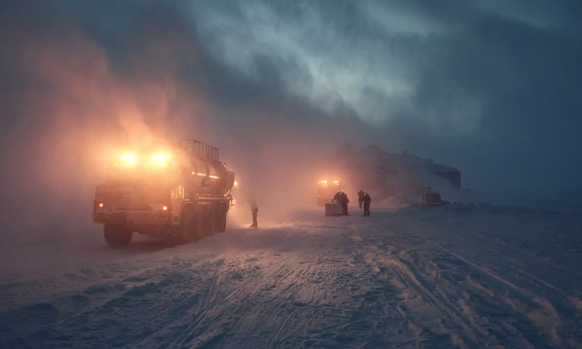 Η πυροσβεστική της Ανταρκτικής που πολεμά φωτιές στον Νότιο Πόλο, που ο υδράργυρος πέφτει στους −60 βαθμούς