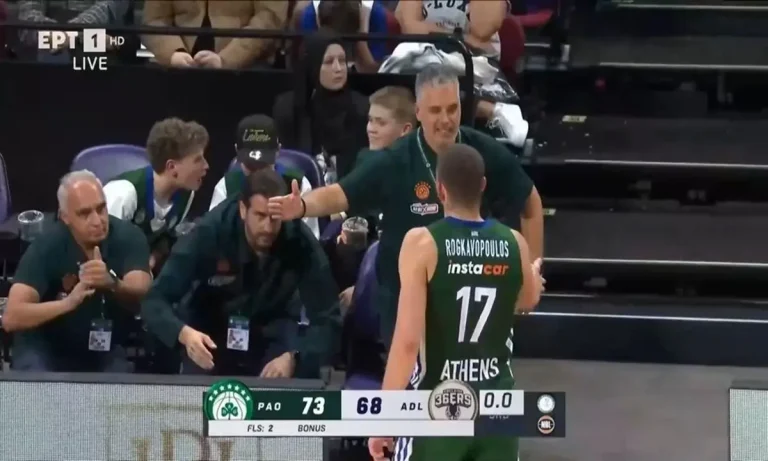 Παναθηναϊκός: Απολαυστικός και ουσιαστικός ο Ρογκαβόπουλος στη νίκη επί των Adelaide 36ers!