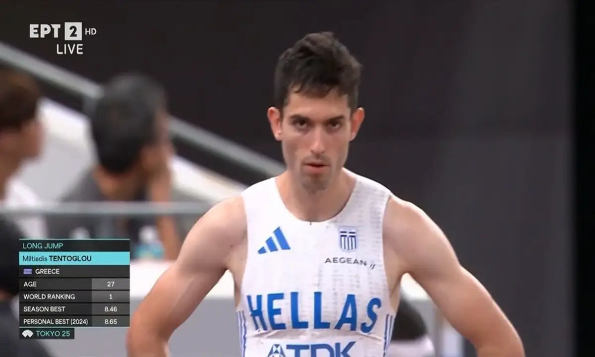 Παγκόσμιο Πρωτάθλημα Στίβου: Με ένα άλμα στον τελικό ο Μίλτος Τεντόγλου