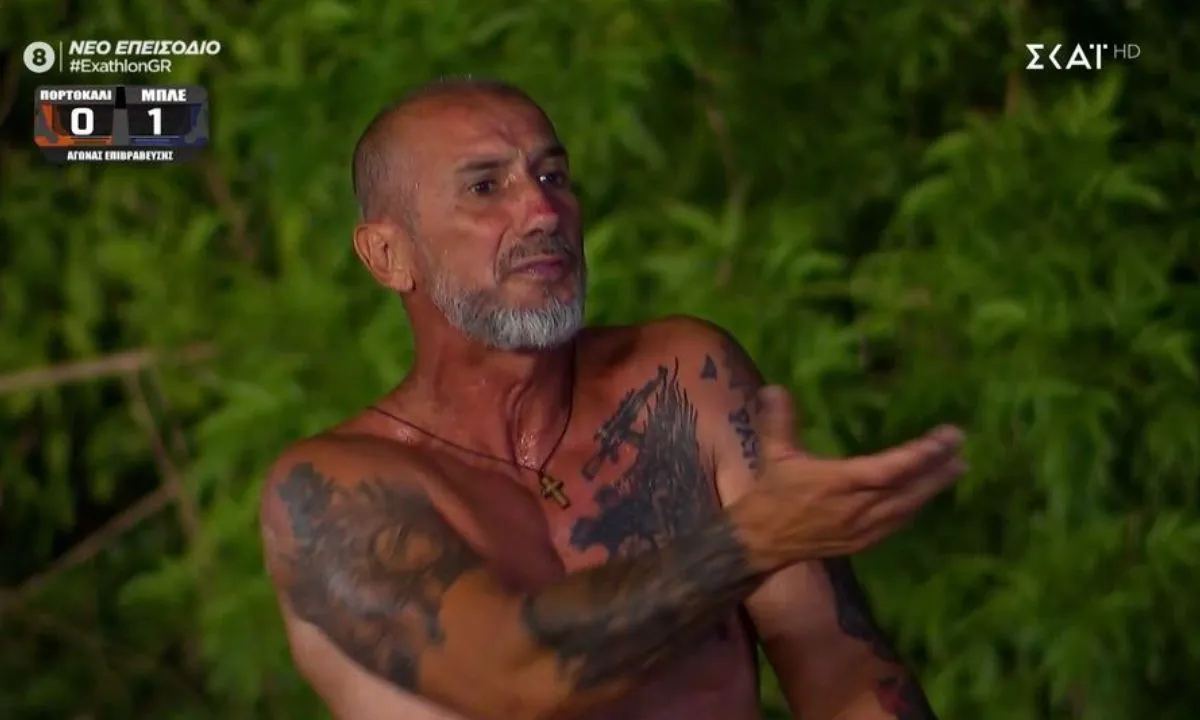 Exathlon 29/9 spoiler : Μένει ο Τάκης Καραγκούνιας εκτός σπιτιού;